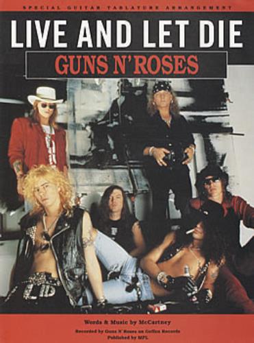 【サンプル盤】Guns N' Roses /Live and Let Die Guns N' Roses – Live And Let Die – CD (Maxi-Single), [r6614883